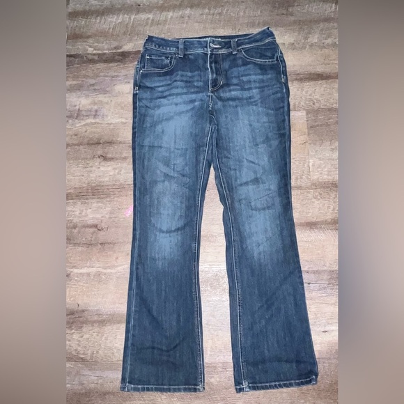 Maurices Dark Blue Women Jeans - Picture 6 of 7